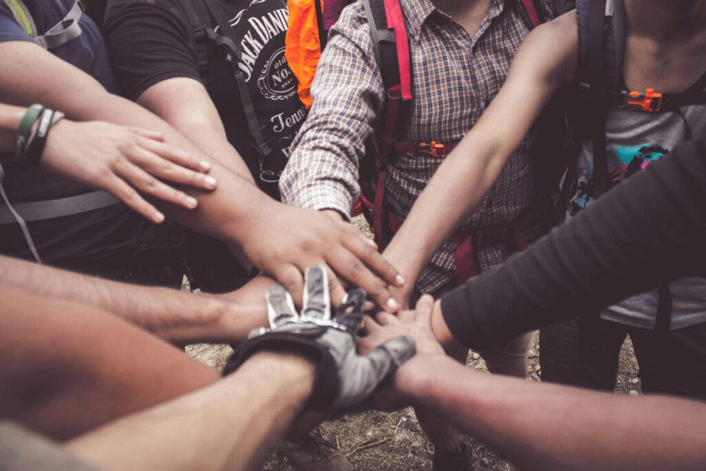 Team bonding is a regular result of a company offsite.